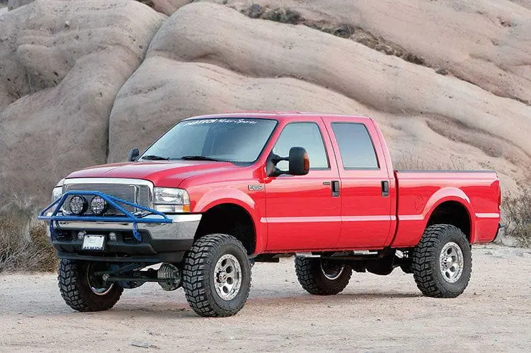 Fab Tech K2013m 2005-2007 Ford F250 Super Duty 6" 4 Link System With Stealth Shocks 2