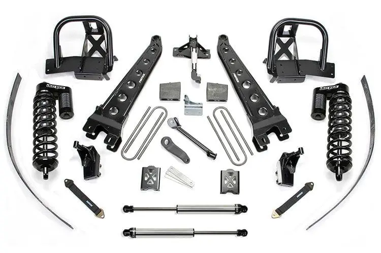 Fab Tech K2034dl 2008-2010 Ford F250 Super Duty 8" Radius Arm System With Dirt Logic 4.0 Coilovers & Rear Dirt Logic Shocks 1