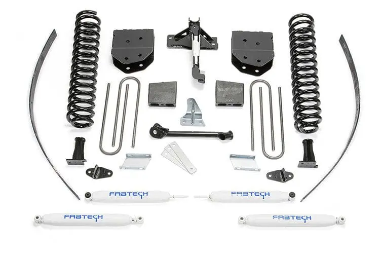Fab Tech K2122 2008-2016 Ford F250 Super Duty 8" Basic System With Performance Shocks 1