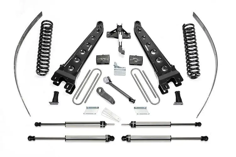 Fab Tech K2124dl 2008-2016 Ford F250 Super Duty 8" Radius Arm System With Dirt Logic Shocks 1