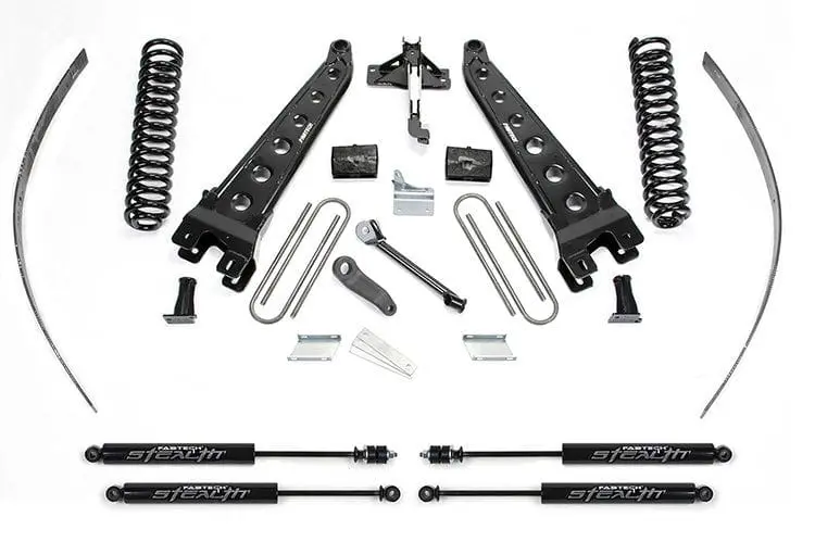 Fab Tech K2124m 2008-2016 Ford F250 Super Duty 8" Radius Arm System With Stealth Shocks 1