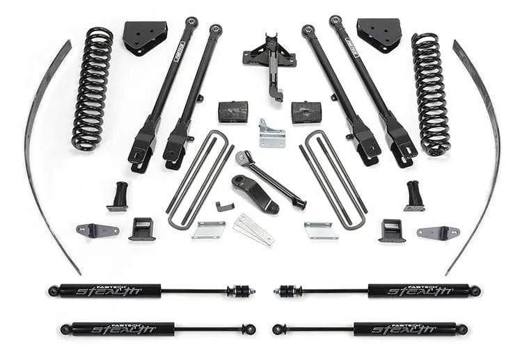 Fab Tech K2126m 2008-2016 Ford F250 Super Duty 8" 4 Link System With Stealth Shocks 1