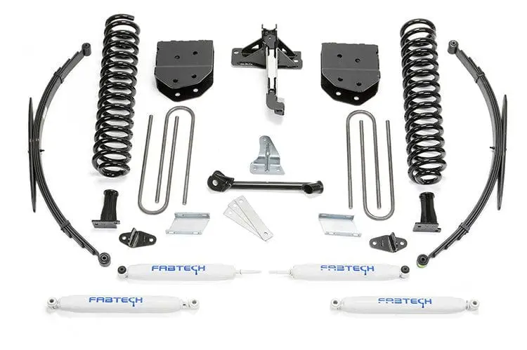 Fab Tech K2127 2008-2016 Ford F250/F350/F450 Super Duty 8" Basic System With Performance Shocks 1
