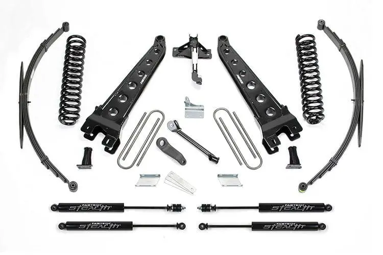 Fab Tech K2128m 2008-2016 Ford F250/F350 Super Duty 8" Radius Arm System With Stealth Shocks 1