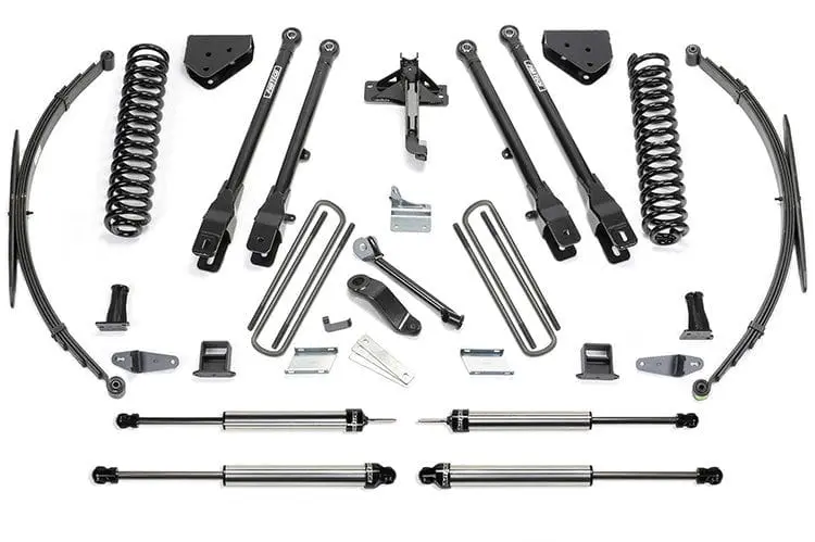 Fab Tech K2129dl 2008-2016 Ford F250/F350/F450 Super Duty 8" 4 Link System With Dirt Logic Shocks 1