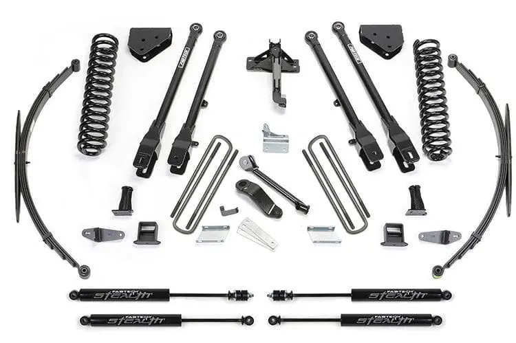 Fab Tech K2129m 2008-2016 Ford F250/F350/F450 Super Duty 8" 4 Link System With Stealth Shocks 1