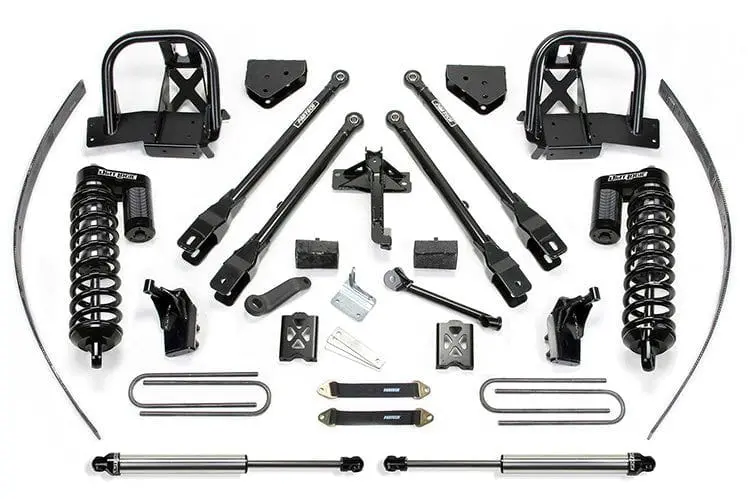 Fab Tech K2141dl 2011-2016 Ford F250 Super Duty 8" 4 Link System With Dirt Logic 4.0 Coilover & Dirt Logic Shocks 1