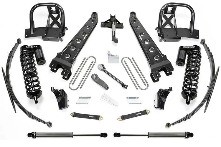Fab Tech K2143dl 2011-2016 Ford F250/F350/F450 Super Duty 8" Radius Arm System With Front & Rear Dirt Logic Shocks 1