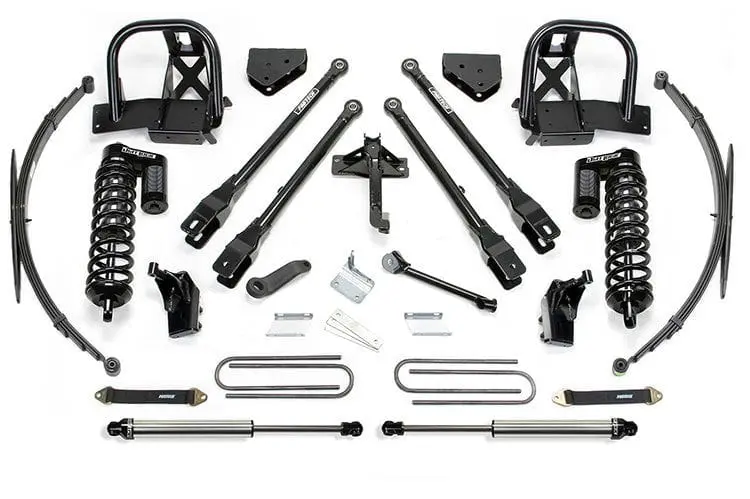 Fab Tech K2144dl 2011-2016 Ford F250/F350 Super Duty 8" 4 Link System With Front & Rear Dirt Logic Shocks 1