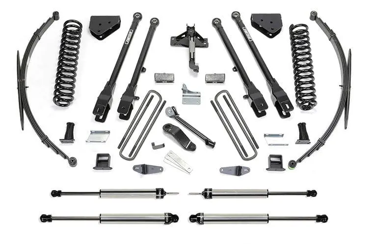 Fab Tech K2148dl 2011-2016 Ford F250 Super Duty 10" 4 Link System With Dirt Logic Shocks 1