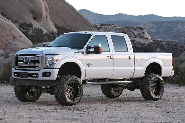 Fab Tech K2152dl 2011-2016 Ford F250 Super Duty 10" 4 Link System With Dirt Logic 4.0 Coilovers & Rear Dirt Logic Shocks 2