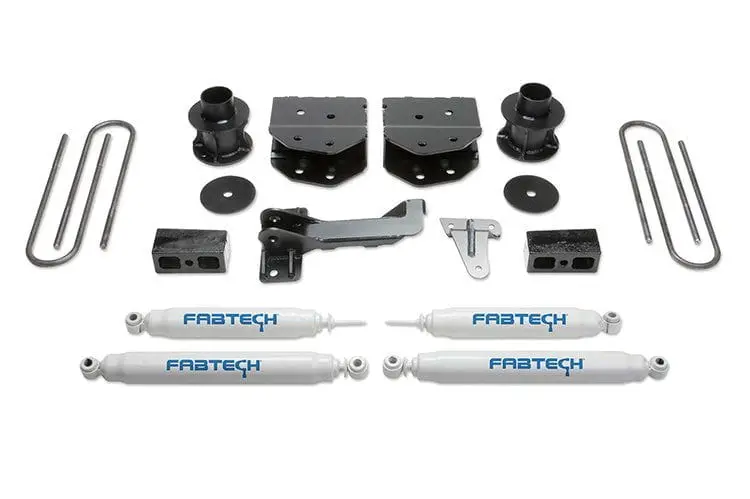 Fab Tech K2160 2008-2016 Ford F250/F350 Super Duty 4" Budget System With Performance Shocks 1