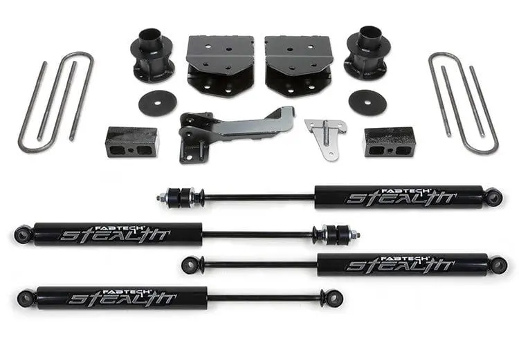 Fab Tech K2160m 2008-2016 Ford F250/F350 Super Duty 4" Budget System With Stealth Shocks 1
