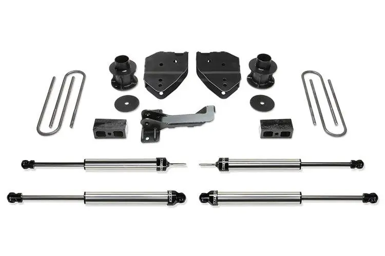 Fab Tech K2213dl 2017-2021 Ford F250/F350 Super Duty 4" Budget System With Dirt Logic Shocks 1