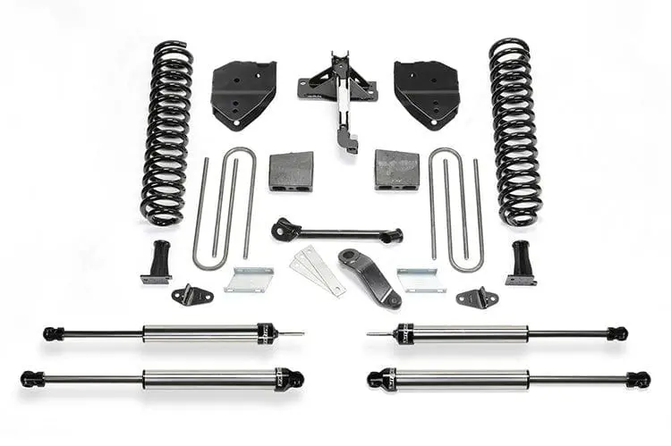 Fab Tech K2214dl 2017-2022 Ford F250/F350 Super Duty 4" Basic System With Dirt Logic Shocks 1