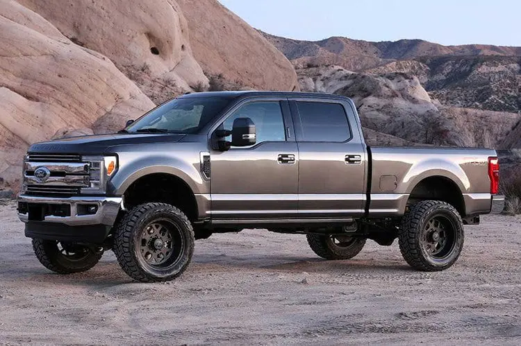 Fab Tech K2216m 2017-2022 Ford F250/F350 Super Duty 4" 4 Link System With Stealth Shocks 2