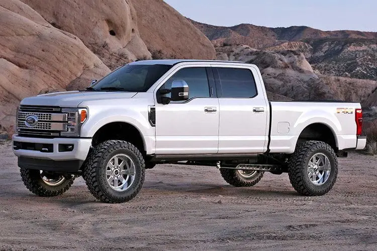 Fab Tech K2217m 2017-2022 Ford F250/F350 Super Duty 6" Basic System With Stealth Shocks 2