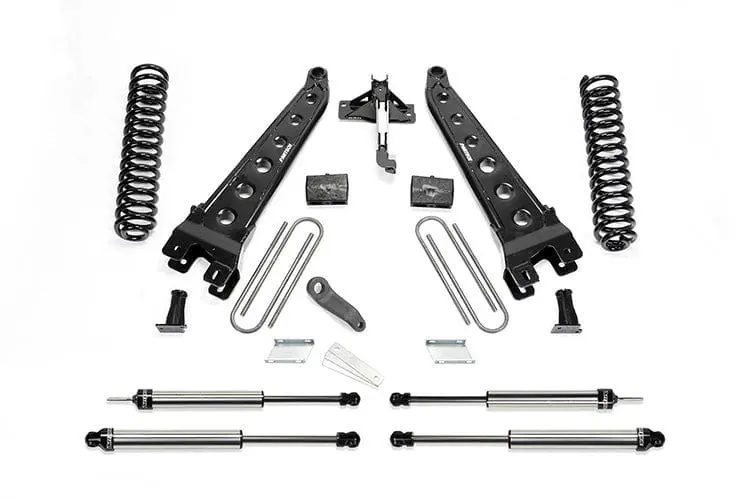 Fab Tech K2218dl 2017-2022 Ford F250/F350 Super Duty 6" Radius Arm System With Dirt Logic Shocks 1