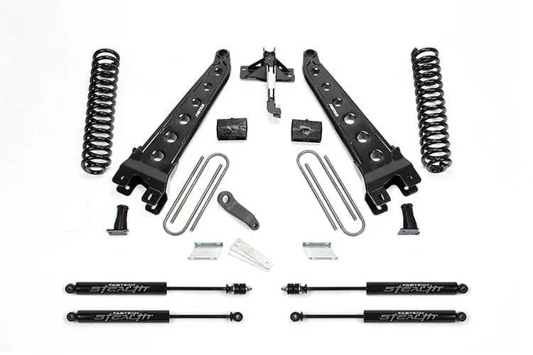 Fab Tech K2218m 2017-2022 Ford F250/F350 Super Duty 6" Radius Arm System With Stealth Shocks 1