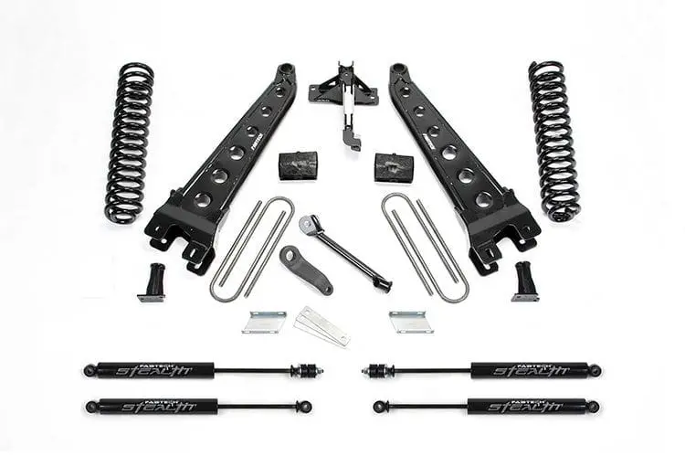 Fab Tech K2253m 2017-2021 Ford F250/F350 Super Duty 4" Radius Arm System With Stealth Shocks 1