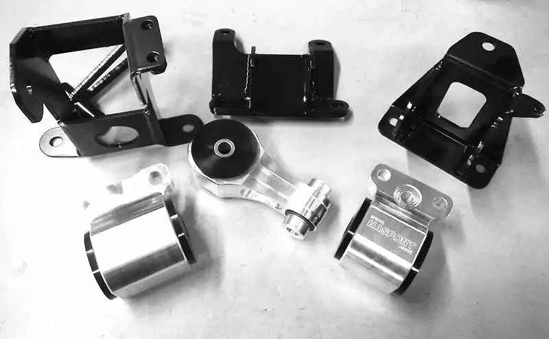 Hasport Performance Billet Motor Mounts - 06-11 Civic (R18) 1