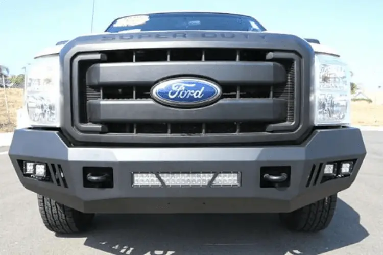 Trailfx Dodge Ram 2500/3500 2010-2018 Front Bumper Hd Fhdnw002ti Works With Sensor 1