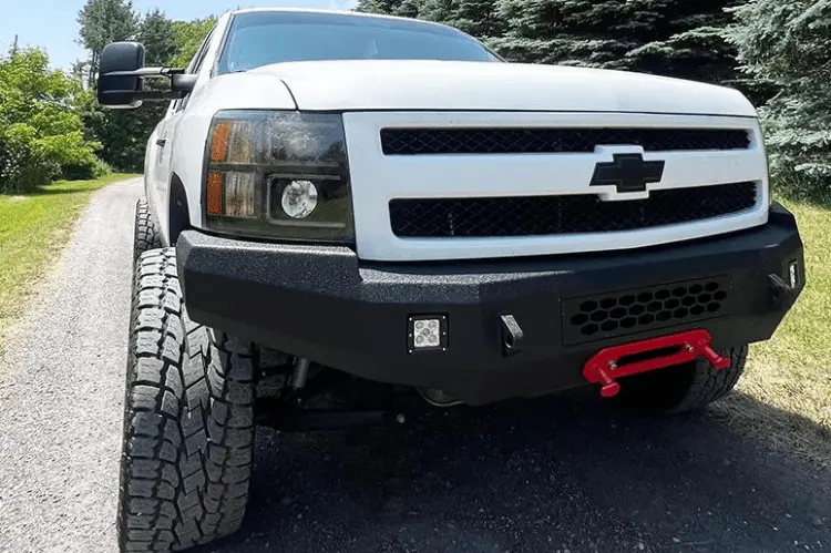 Fishbone Offroad Chevy Silverado 1500 2007-2013 Front Bumper Winch Ready Fb22368 1