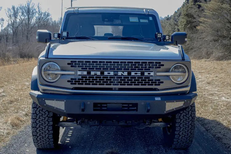 Fishbone Offroad Ford Bronco 2022-2024 Front Bumper Steelhead Fb22359 1