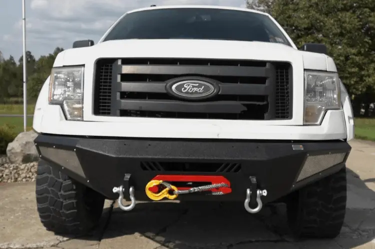 Fishbone Offroad Ford F150 2009-2014 Front Bumper Pelican Winch Ready Fb22347 1