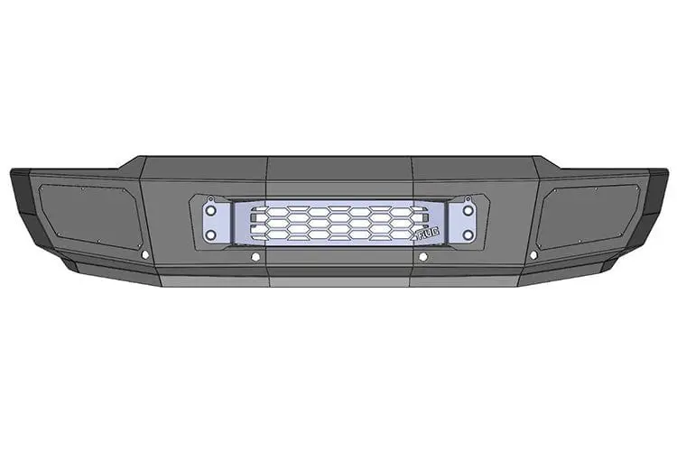 Flog Industries Fisd-C2535-2428F 2024 Chevy Silverado 2500/3500 Steel Demon Series Front Bumper 1