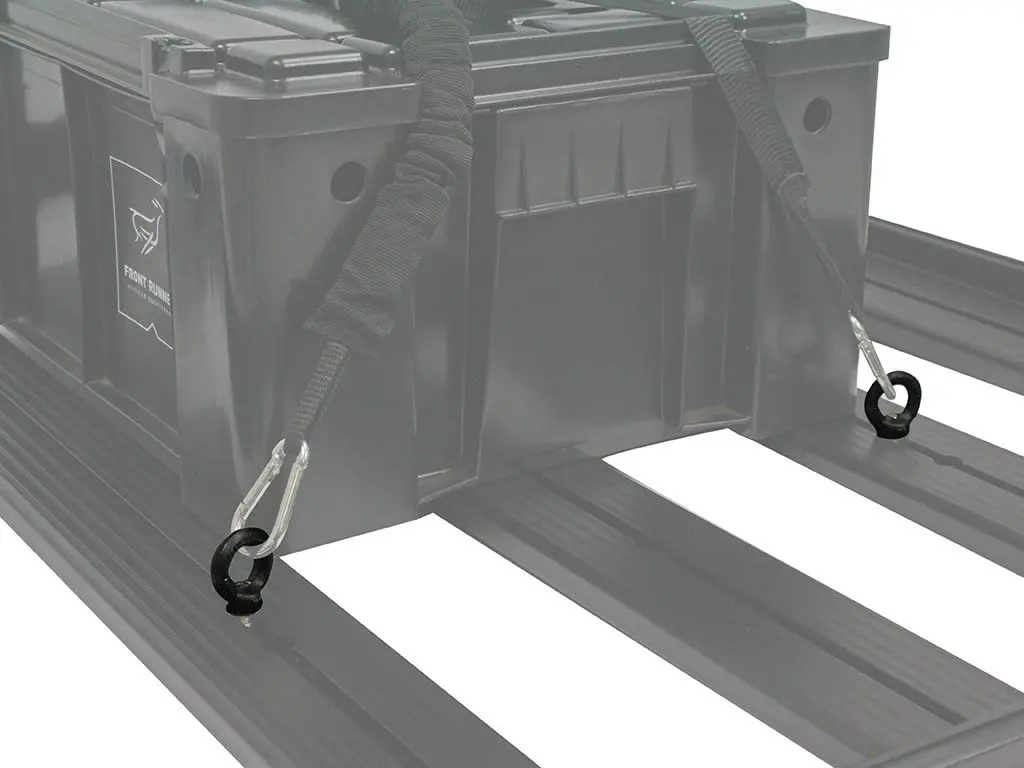 Front Runner Black Steel Tie Down Rings For Slimline Ii Roof Rack 1