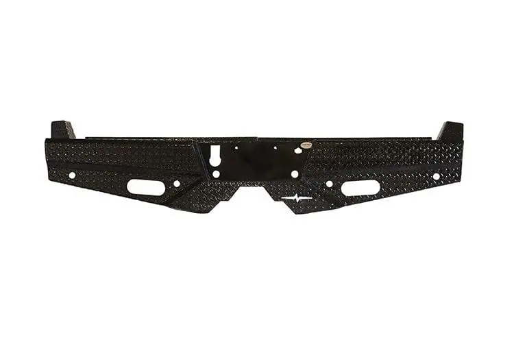 Frontier 100-11-7009 Ford F250/F350 Superduty 2017-2025 Diamond Rear Bumper With Sensor 1
