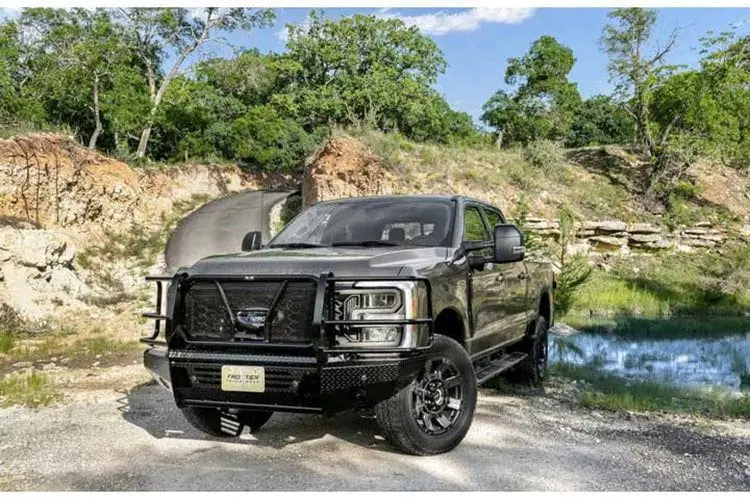 Frontier 300-12-3008 Ford F250/F350 Superduty 2023-2025 Original Front Bumper Replacement With Camera 1