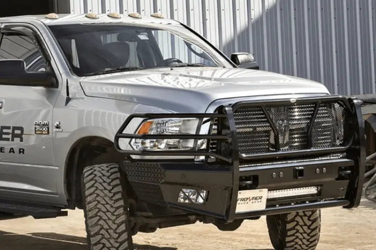 Frontier 130-41-0007 Dodge Ram 2500/3500 2010-2018 Pro Front Bumper With Sensor Holes 1