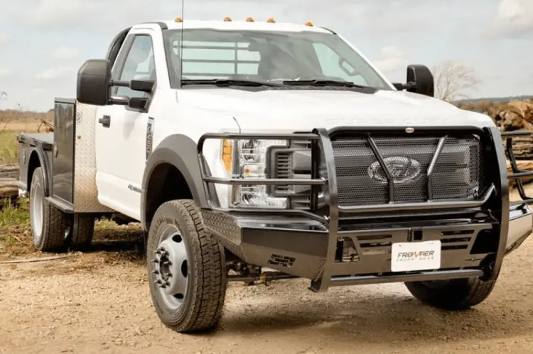 Frontier 130-11-7005 Ford F250/F350 Superduty 2017-2019 Pro Front Bumper With Short Receiver 1