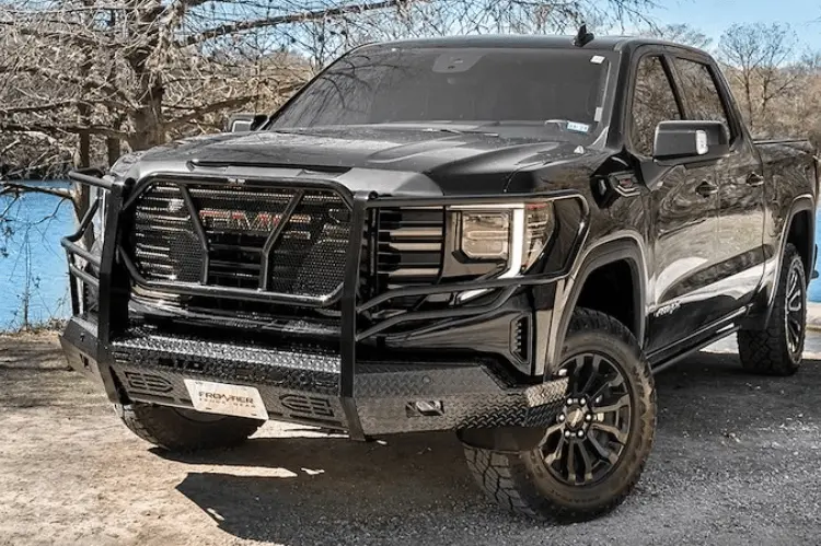 Frontier 300-32-2008 Gmc Sierra 1500 2022-2025 Original Front Bumper Replacement With Camera 1