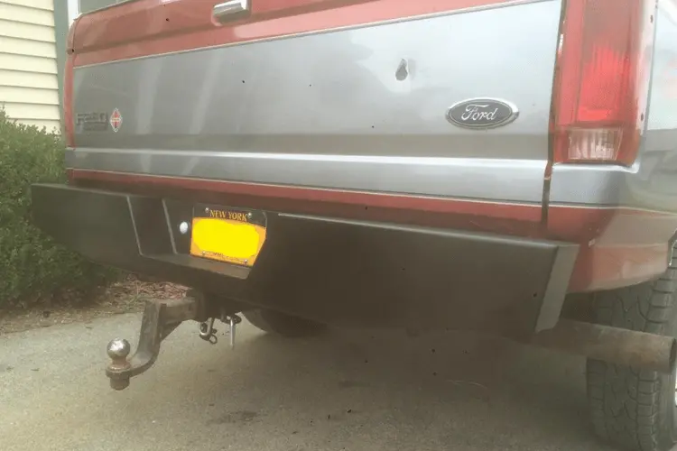 Affordable Offroad Fullfordrear Ford F250/F350 Superduty 1978-1998 Elite Rear Bumper Full Size 1