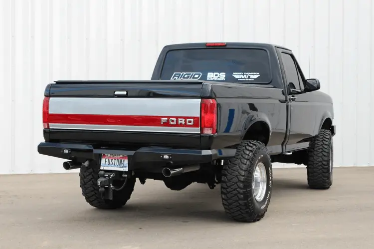 Fusion 9296150Rb Ford F150 1992-1996 Rear Bumper 1