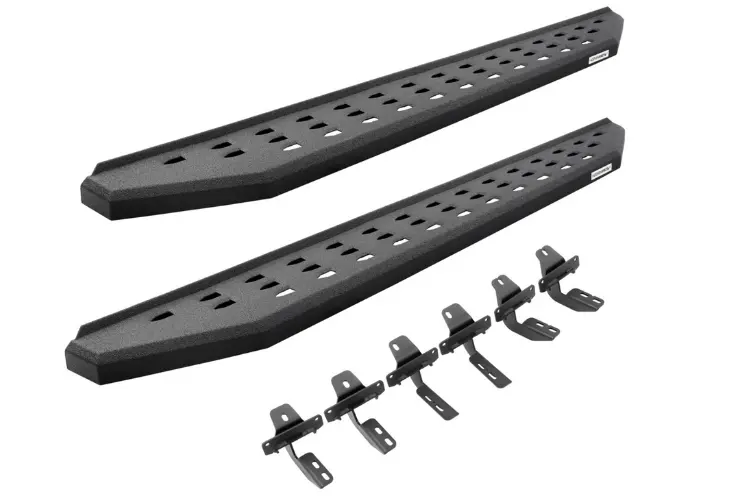 Go Rhino 69410687T Dodge Ram 2500/3500 2010-2024 Rb20 Running Boards Crew Cab With Mounting Brackets Kit (Also Fits Dodge Ram 1500) 1