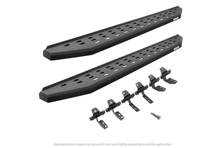 Go Rhino 69415587T Ford F250/F350 Super Duty 2017-2024 Rb20 Running Boards With Mounting Brackets Kit 1