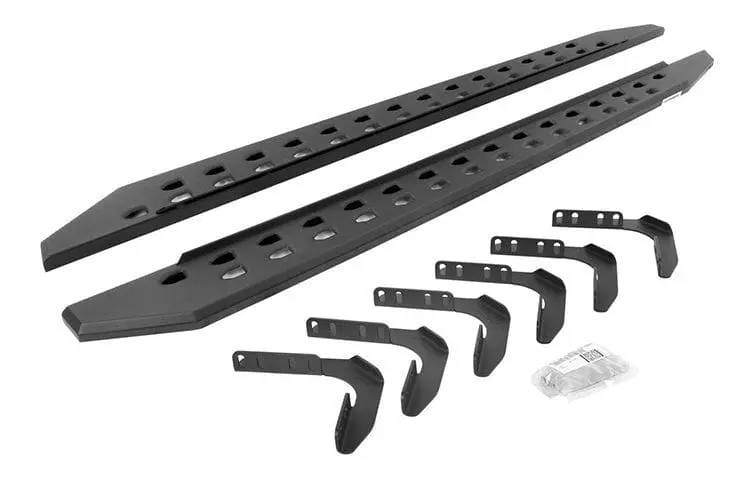 Go Rhino 69418087Spc Ford F250/F350 Super Duty 1999-2016 Rb20 Slim Line Running Boards With Mounting Brackets Kit 1
