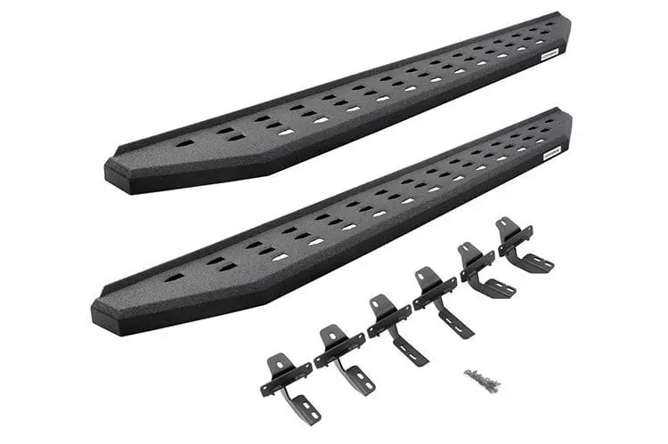 Go Rhino 69418087T Ford F250/F350 Super Duty 1999-2016 Rb20 Running Boards With Mounting Brackets Kit 1