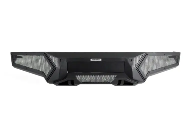 Go Rhino Front Bumper Element 341301T Ram 1500 Rebel 2019-2026 With Power Actuated Hide-Away Light Bar Mount 1