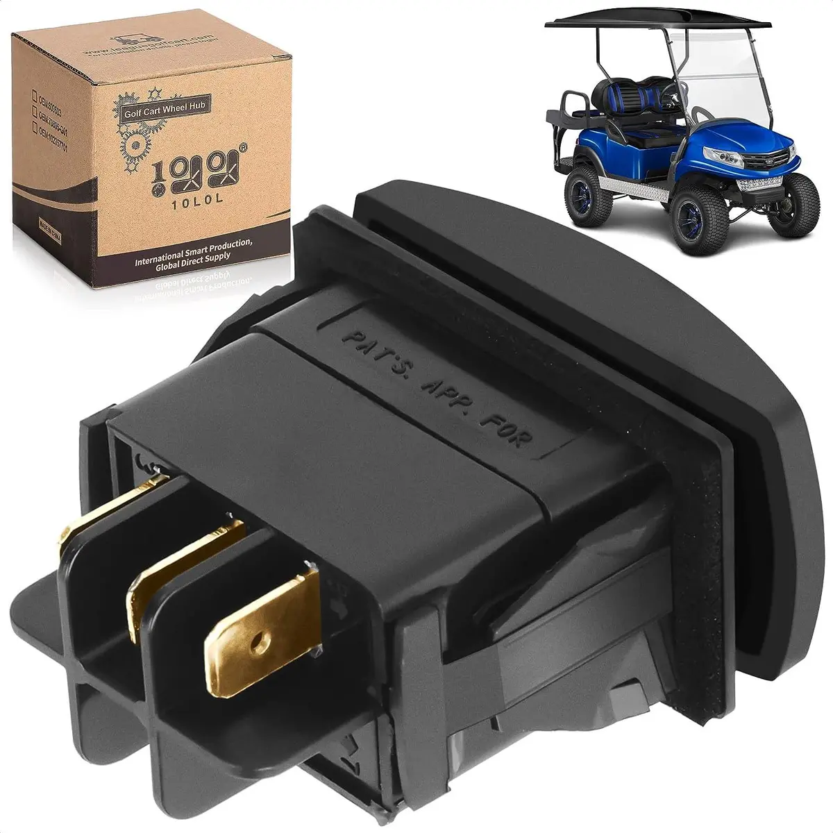 Golf Cart Forward Reverse Switch For Club Car Ds And Precedent 1996-Up - 10L0l 1