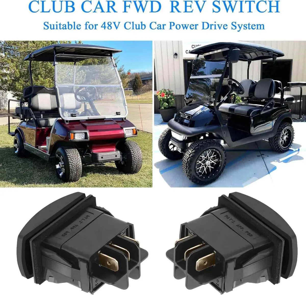 Golf Cart Forward Reverse Switch For Club Car Ds And Precedent 1996-Up - 10L0l 2