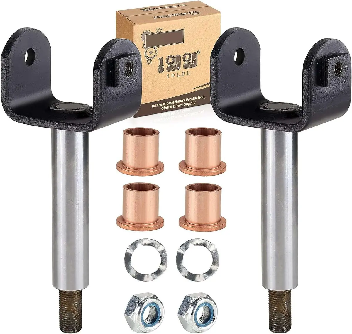 Golf Cart Front End King Pin Kit For Club Car Precedent 2004-Up G&E - 10L0l 1