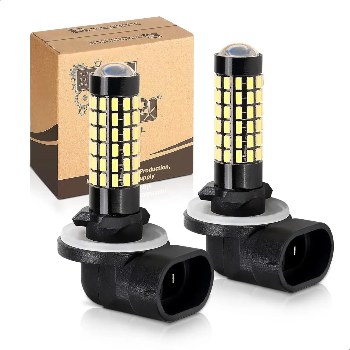 Golf Cart Headlight Bulb For Ezgo & Club Car Ds Precedent - 10L0l 1