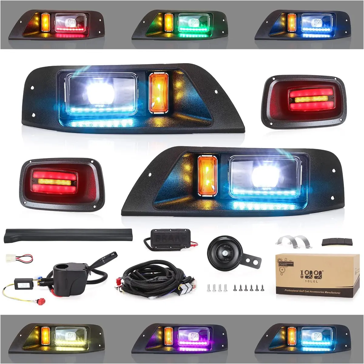 Golf Cart Led Lighting For Ezgo Txt Light Kit 1996-2013 - 10L0l 1