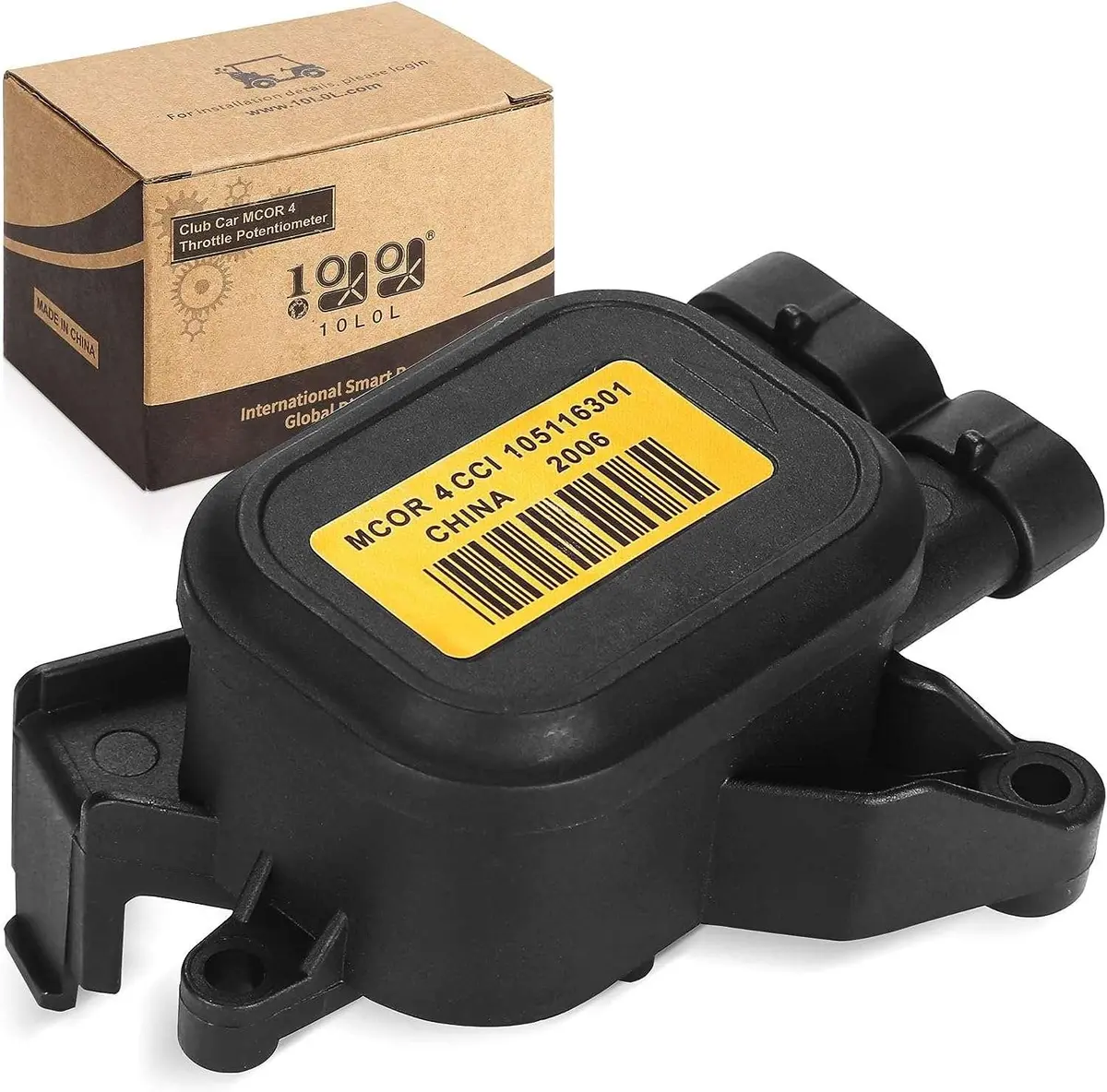 Golf Cart Mcor 4 Throttle Potentiometer For Club Car Ds Precedent 2012-Up | 10L0l 1