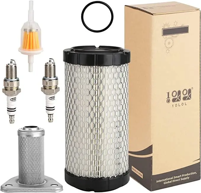 Golf Cart Tune Up Kit For Ezgo Txt Rxv Air Filter Oil Filter Fuel Filter Spark Plug - 10L0l 1